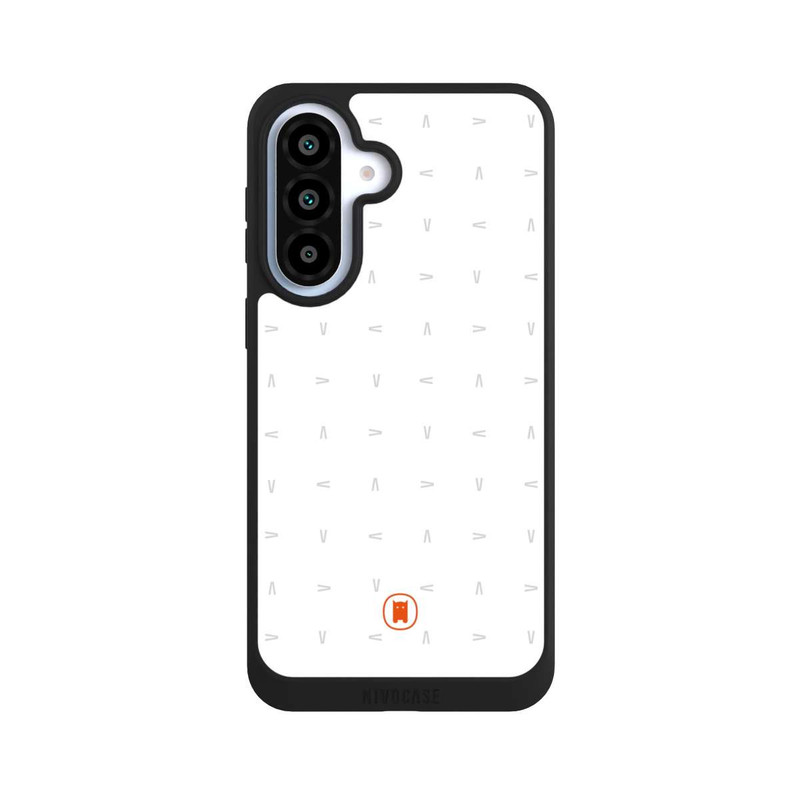 Galaxy A37 5G NIVOpure Nivocase Muster Weiss Grau