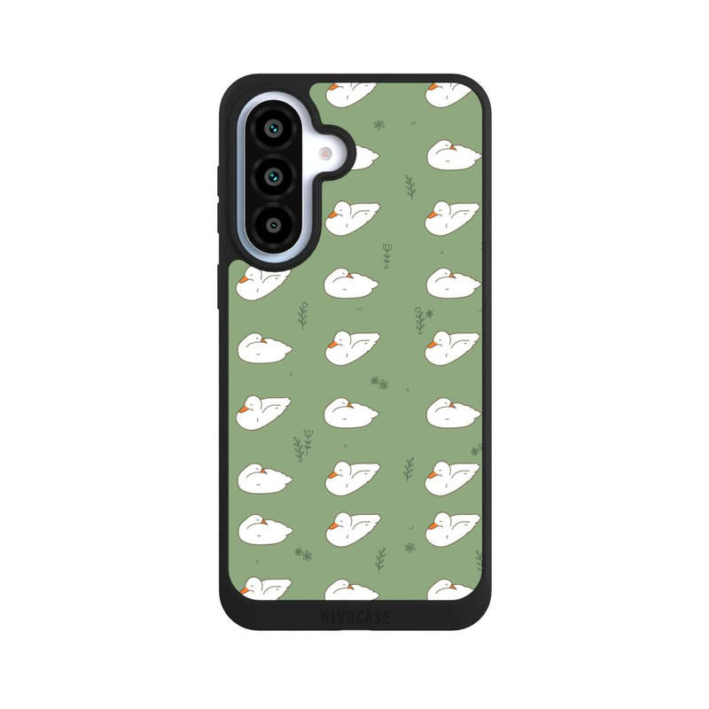 Galaxy A37 5G NIVOpure Canard Dessin Animé Vert