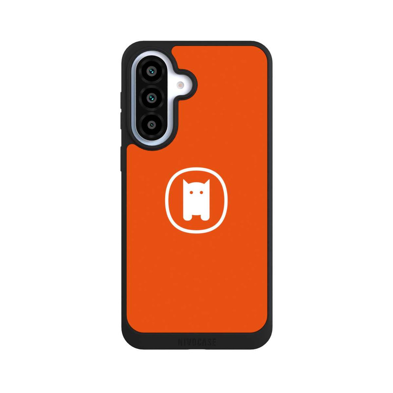 Galaxy A37 5G NIVOpure Nivocase Logo Orange