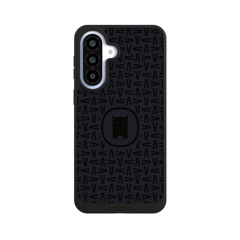 Galaxy A37 5G NIVOpure Nivocase Muster Schwarz Grau