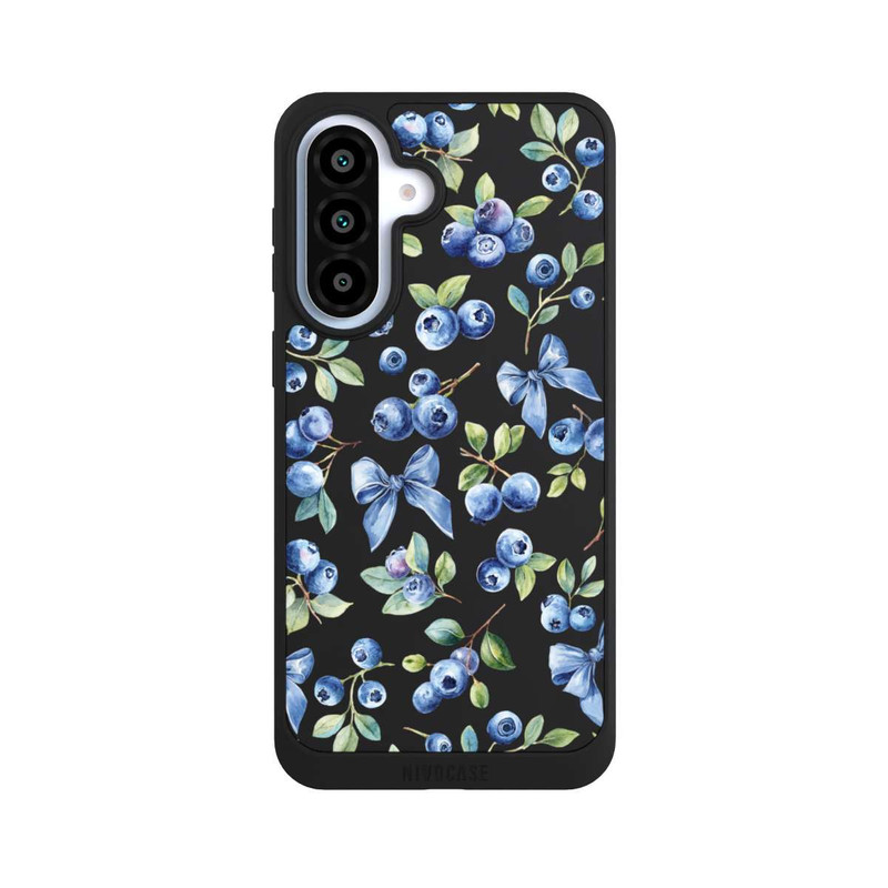 Galaxy A37 5G NIVOpure Blueberry Bows Transparent with AI