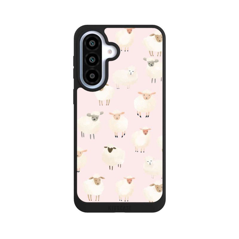 Galaxy A37 5G NIVOpure Sheep Pattern Light Pink with AI