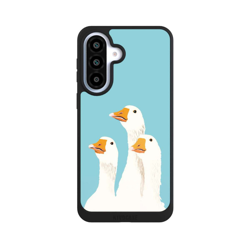 Galaxy A37 5G NIVOpure Three Geese Light Blue with AI
