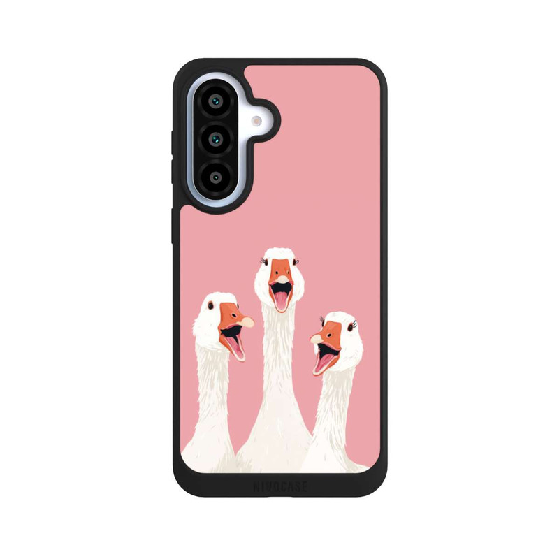 Galaxy A37 5G NIVOpure Three Geese Pink with AI