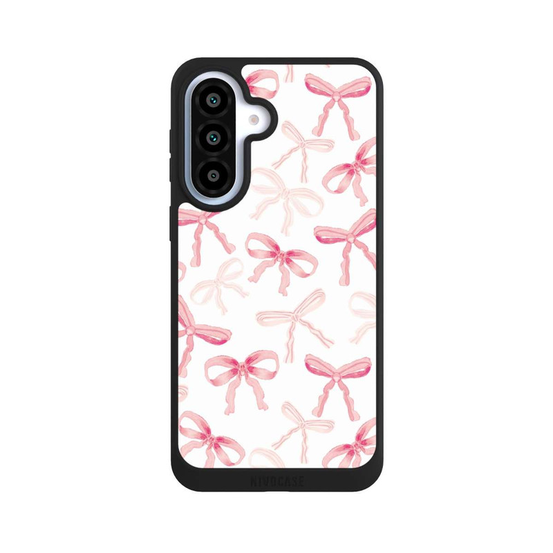 Galaxy A37 5G NIVOpure Hell Rosa Schleifen Muster