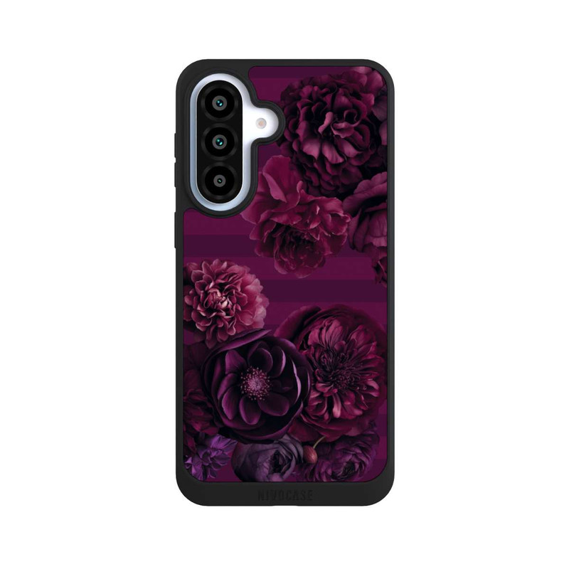 Galaxy A37 5G NIVOpure Majestic Baroque Blossom Dream Burgundy Pink mit KI