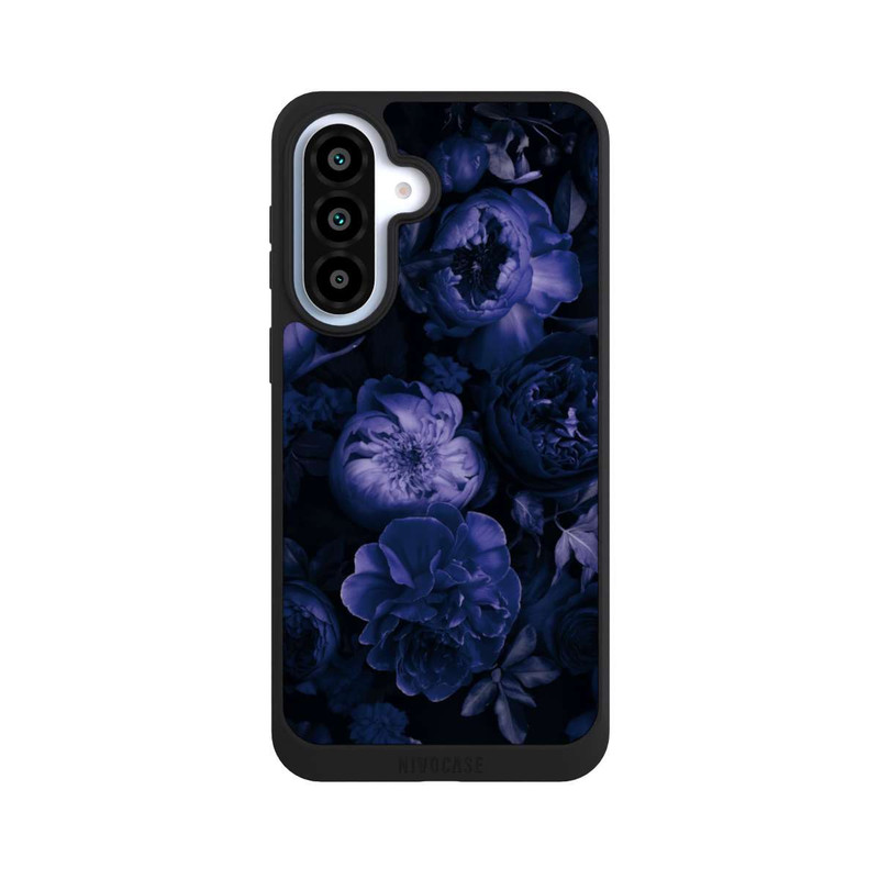 Galaxy A37 5G NIVOpure Victorian Grandeur Large Flowers Purple Mit KI