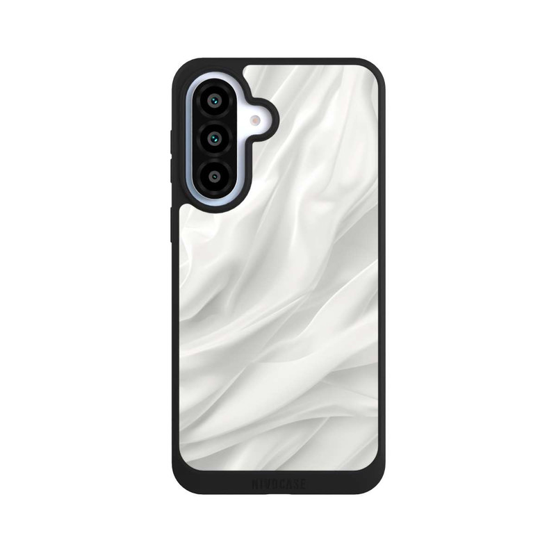 Galaxy A37 5G NIVOpure Texture Lisse Satinée Blanche avec IA