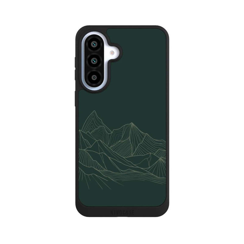 Galaxy A37 5G NIVOpure Berg Line Art Grün