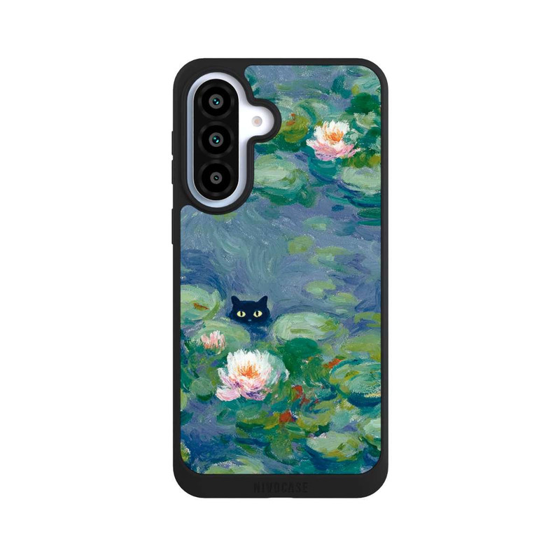Galaxy A37 5G NIVOpure Katze im Teich Gemälde