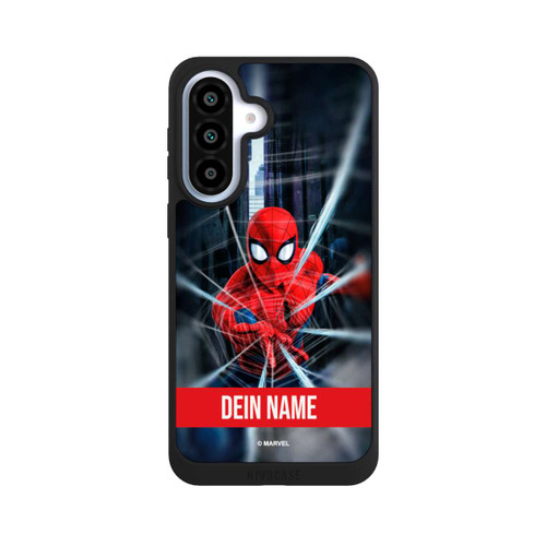 Samsung Galaxy A37 5G NIVOpure Spiderman Webs in Action Personalisierbar