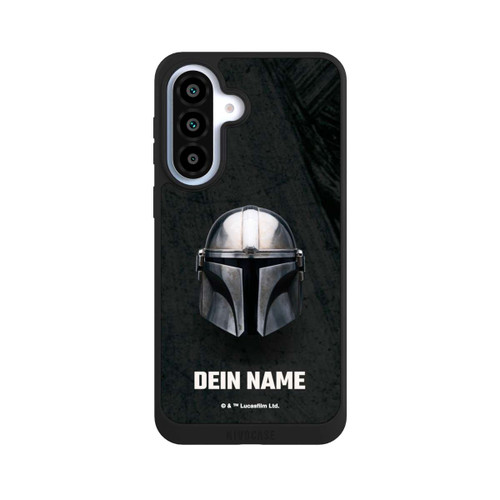 Samsung Galaxy A37 5G NIVOpure Star Wars Mandalorian Black Helmet Personalisierbar
