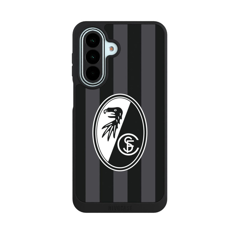 Galaxy A27 5G NIVOpure SC Freiburg - Grau Gestreift