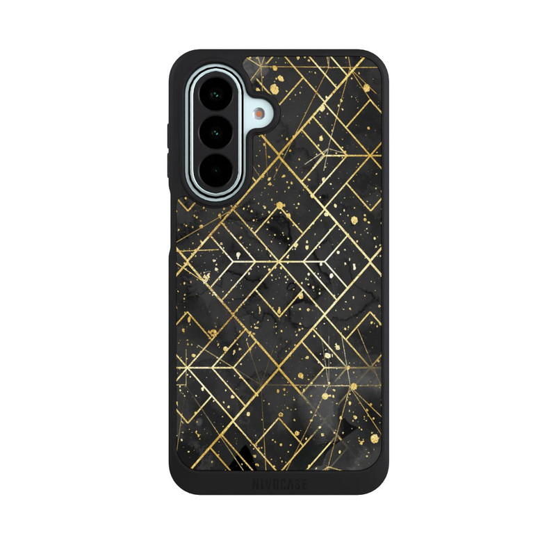 Galaxy A27 5G NIVOpure Marbre Noir Motif de Maille