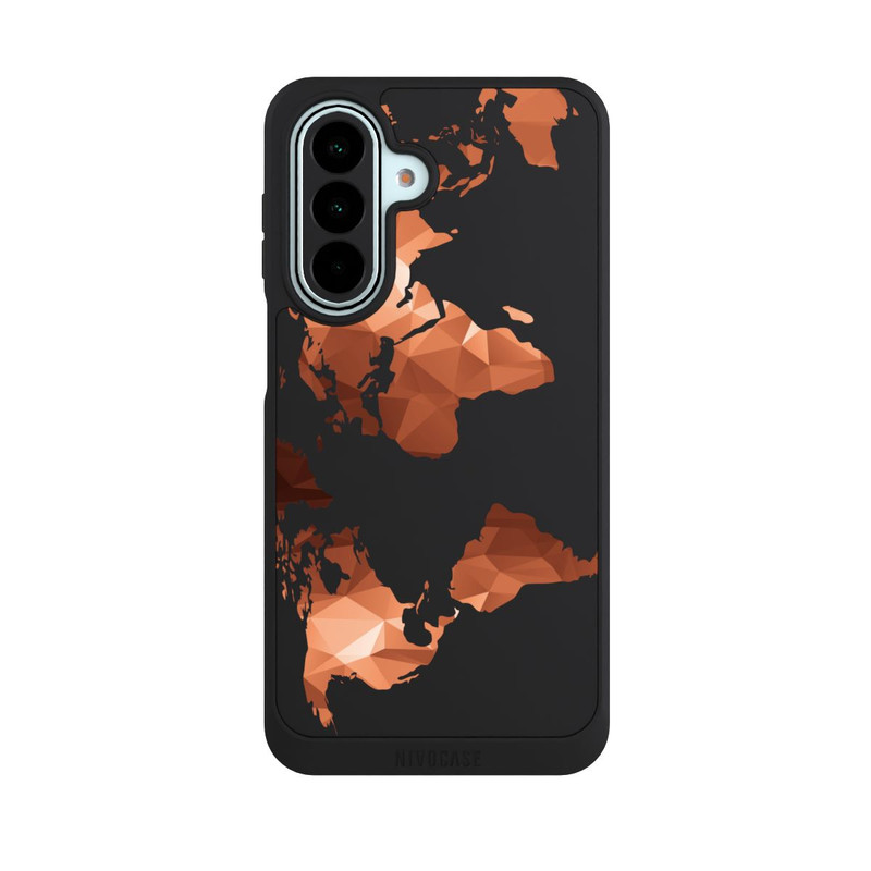 Galaxy A27 5G NIVOpure Carte du Monde Triangle sans fond