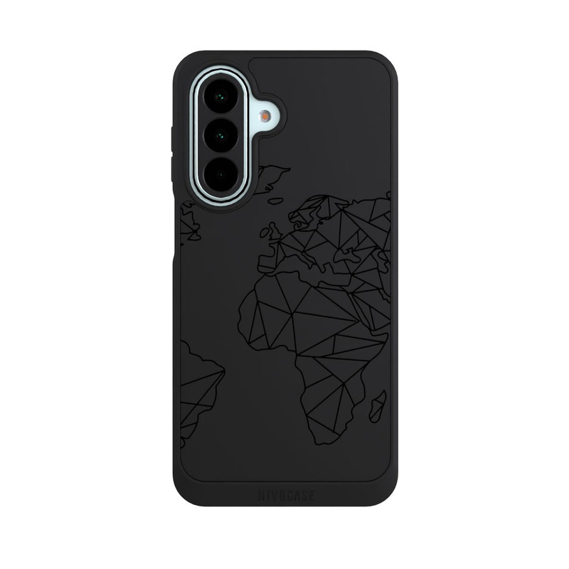 Galaxy A27 5G NIVOpure Carte Polygone Noir sans Fond