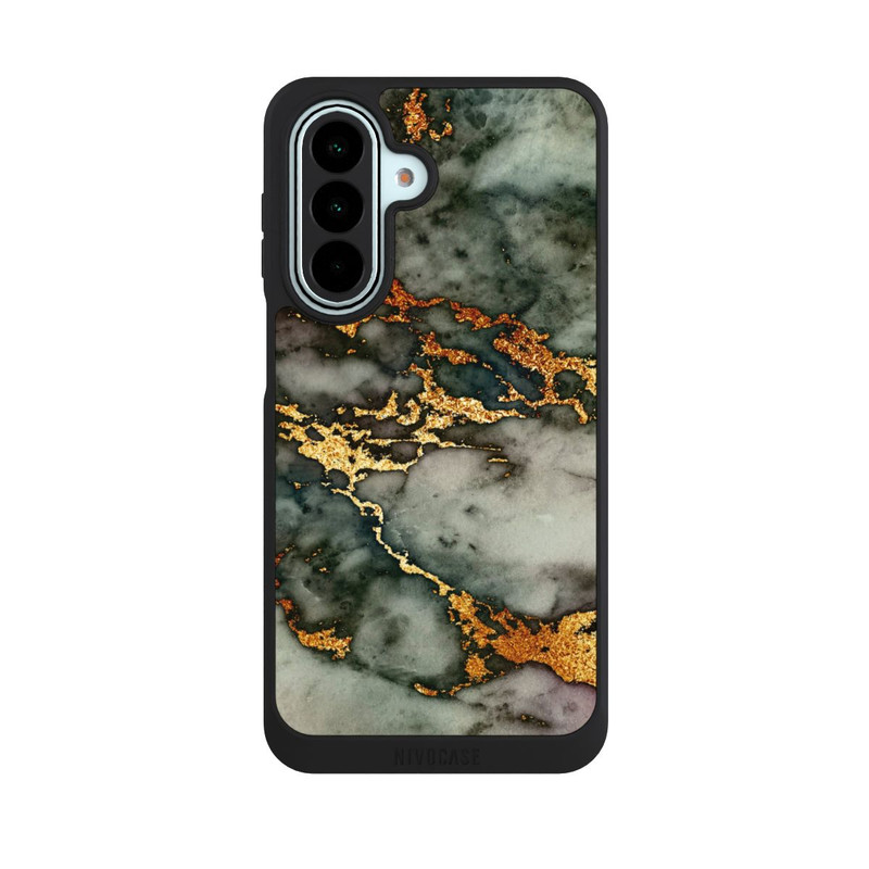 Galaxy A27 5G NIVOpure Aspect marbre gris et doré