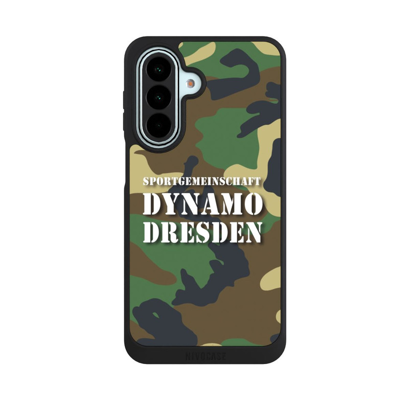 Galaxy A27 5G NIVOpure SGDD Camouflage Grün - Dynamo Dresden