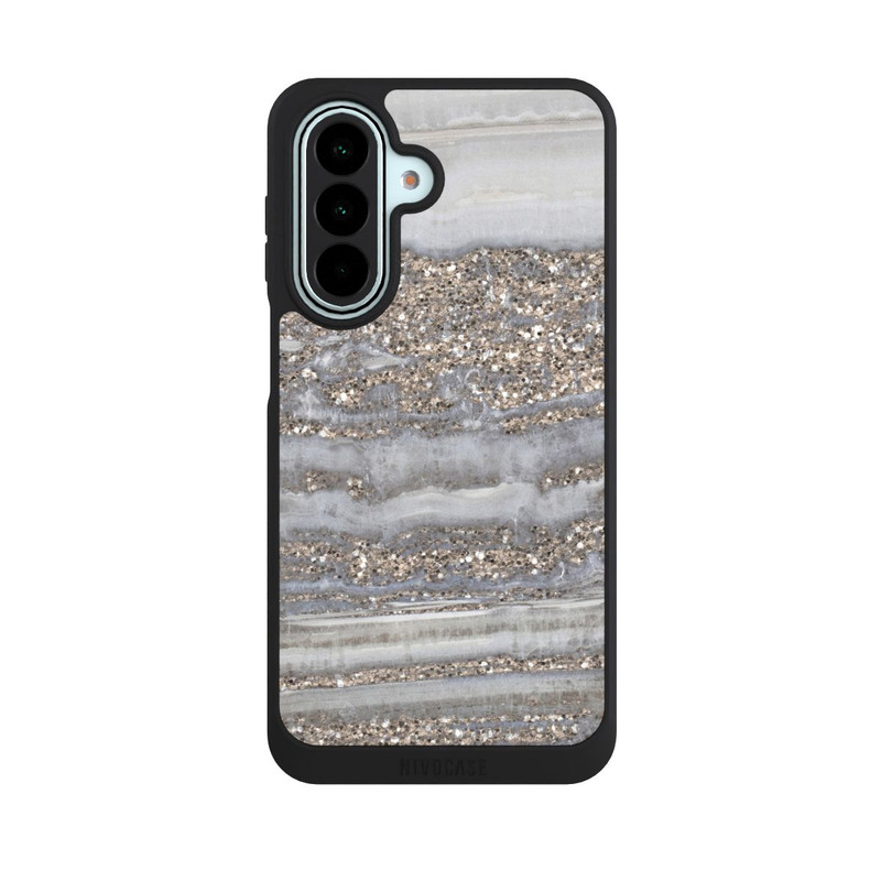 Galaxy A27 5G NIVOpure Aspect marbre blanc pailleté