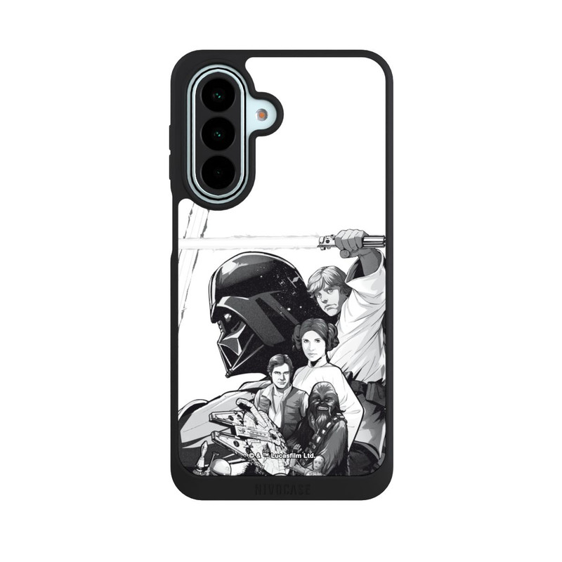 Galaxy A27 5G NIVOpure Star Wars Characters - Black and White