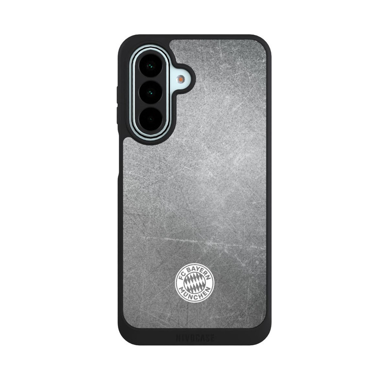 Galaxy A27 5G NIVOpure Classic FCB Logo Small - White on Metal Look