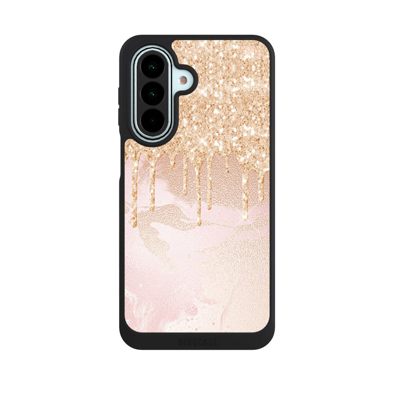 Galaxy A27 5G NIVOpure Gouttelettes Scintillantes Look Rose Gold