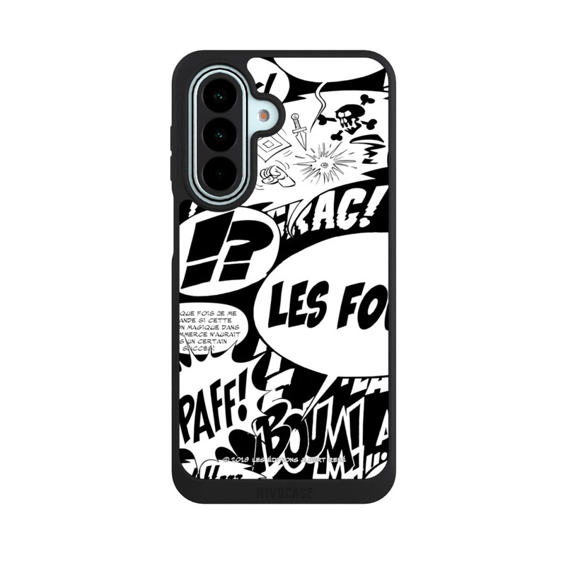 Galaxy A27 5G NIVOpure Speech Bubbles Asterix Black