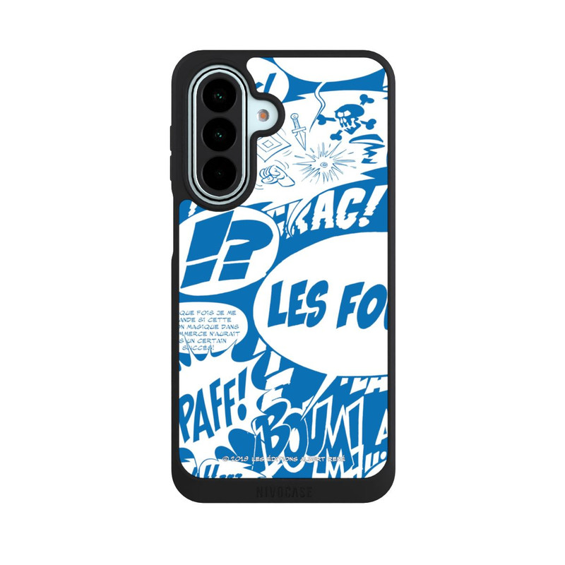 Galaxy A27 5G NIVOpure Speech Bubbles Asterix Blue