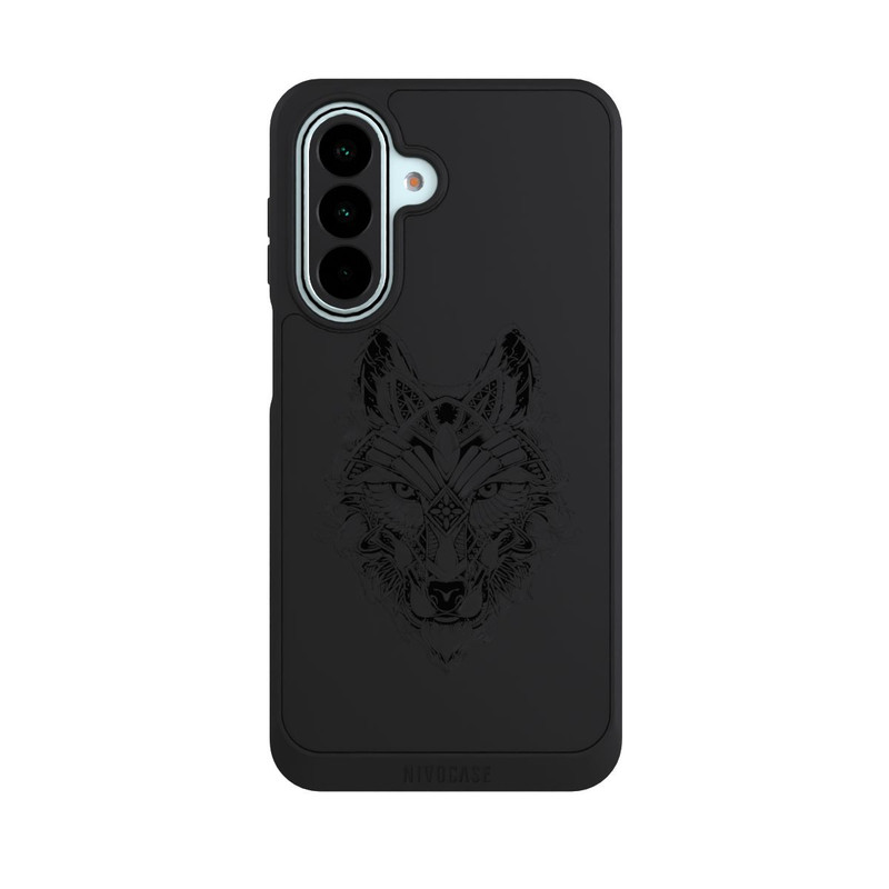 Galaxy A27 5G NIVOpure Wolf Mandala ohne Hintergrund