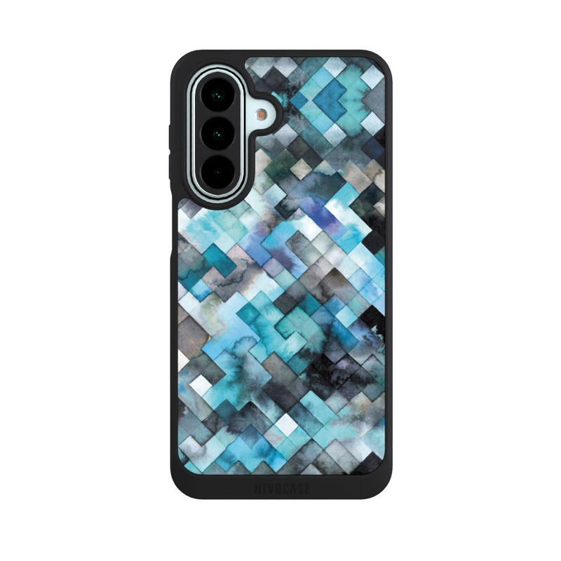 Galaxy A27 5G NIVOpure Moody Géométrie Bleu