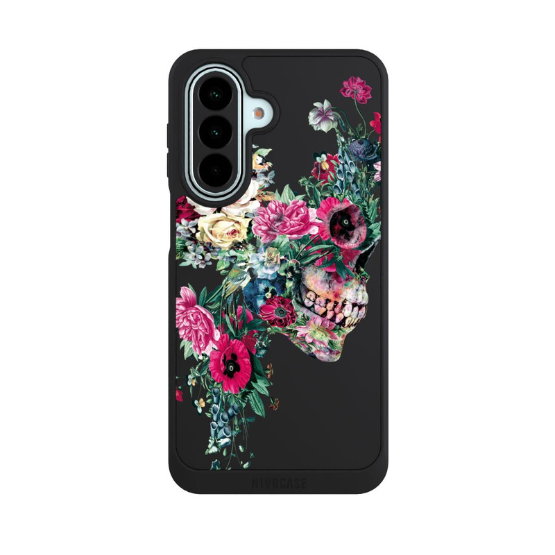 Galaxy A27 5G NIVOpure Crâne fleuri transparent