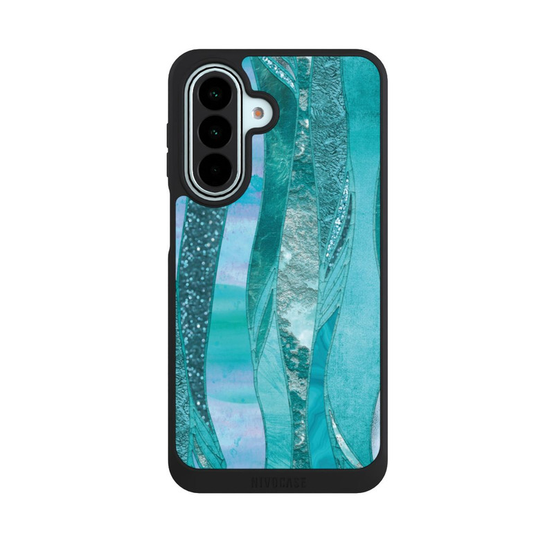 Galaxy A27 5G NIVOpure Blue Glamour Glitter Look