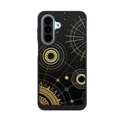 Samsung Galaxy A27 5G NIVOpure Black and Gold Look Abstract