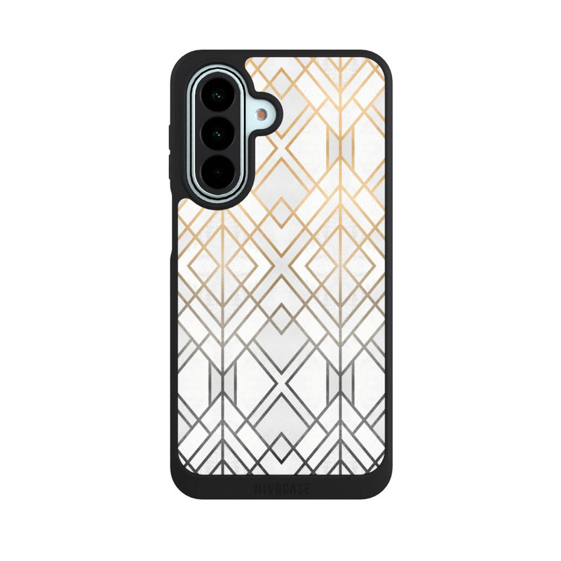 Galaxy A27 5G NIVOpure Gold and Grey Geo Print