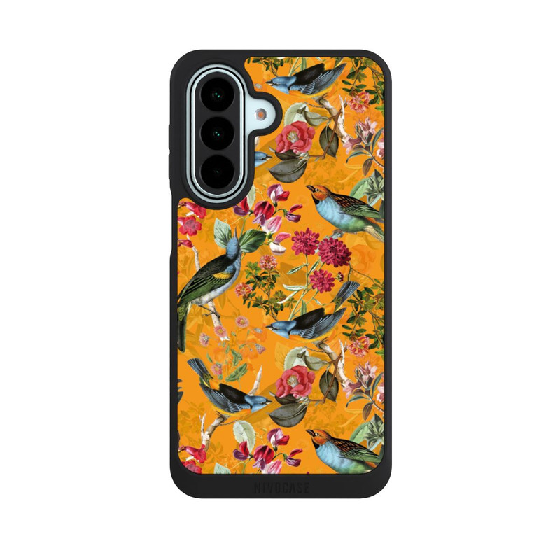 Galaxy A27 5G NIVOpure Oiseaux Fleurs Fond d'écran