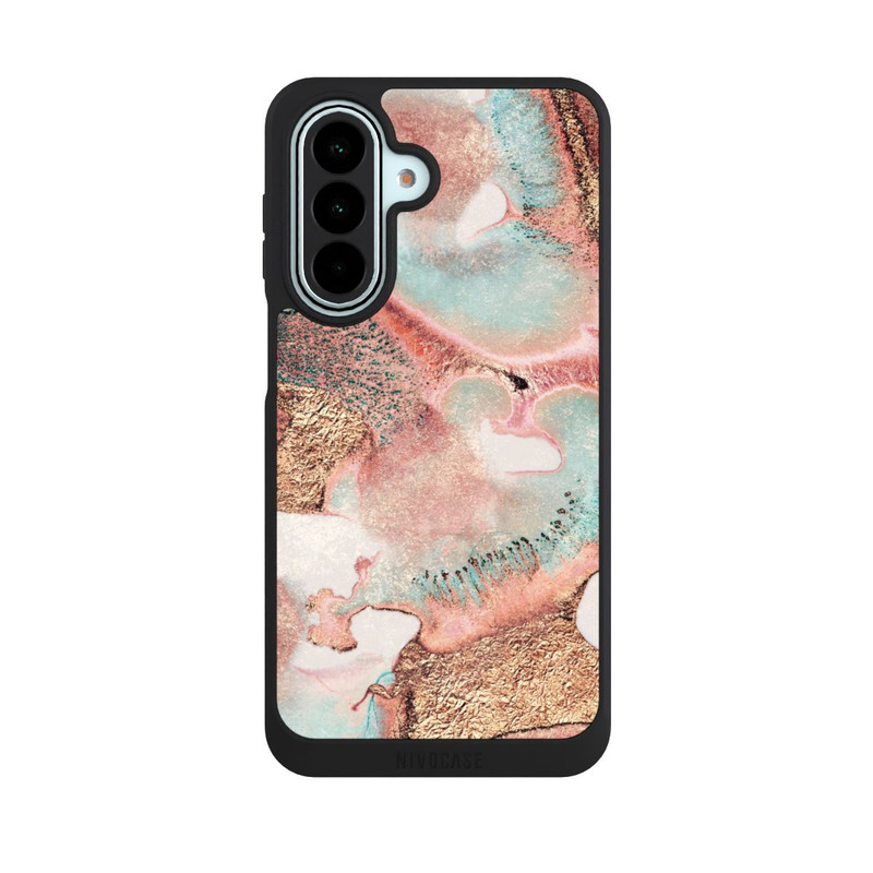 Galaxy A27 5G NIVOpure Hübscher Tintendruck gold