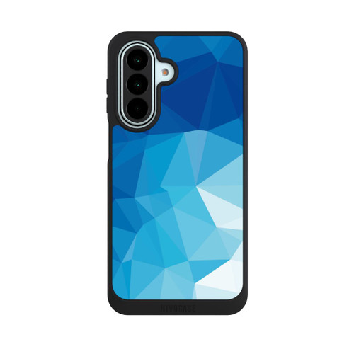 Samsung Galaxy A27 5G NIVOpure Mosaïque Polygonale Bleue