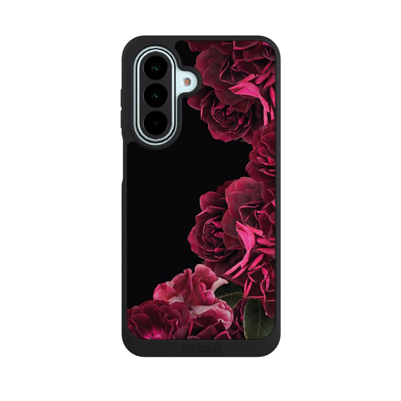 Galaxy A27 5G NIVOpure Roses Vintage sur Fond Noir