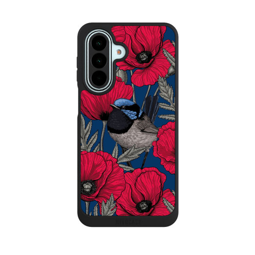Samsung Galaxy A27 5G NIVOpure Grimpereaux et coquelicots 2