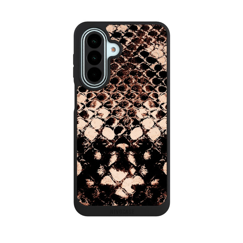 Galaxy A27 5G NIVOpure Imprimé serpent d'or rose