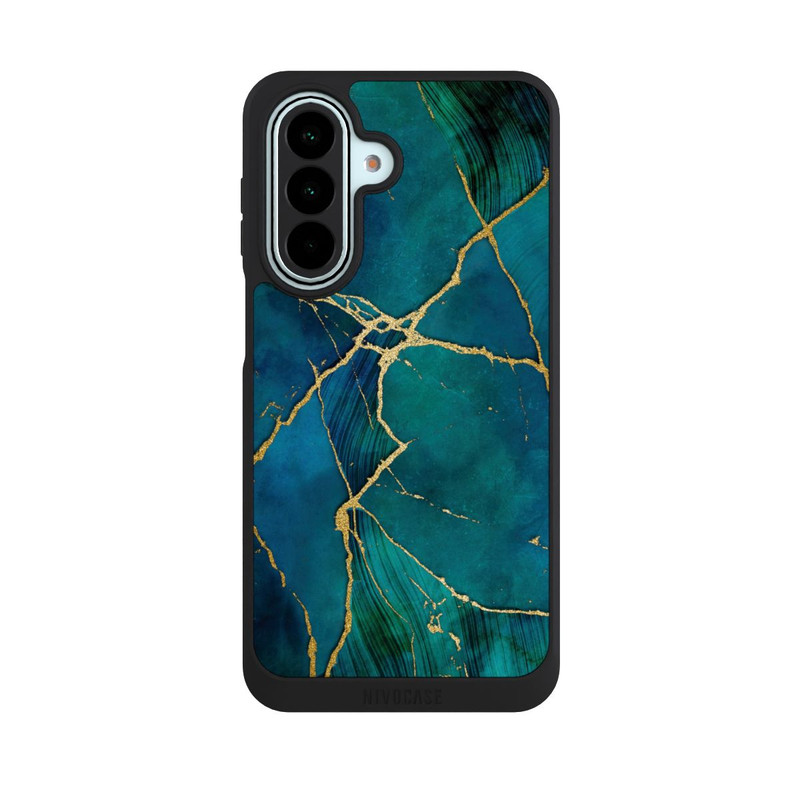 Galaxy A27 5G NIVOpure Look minéral glamour bleu or
