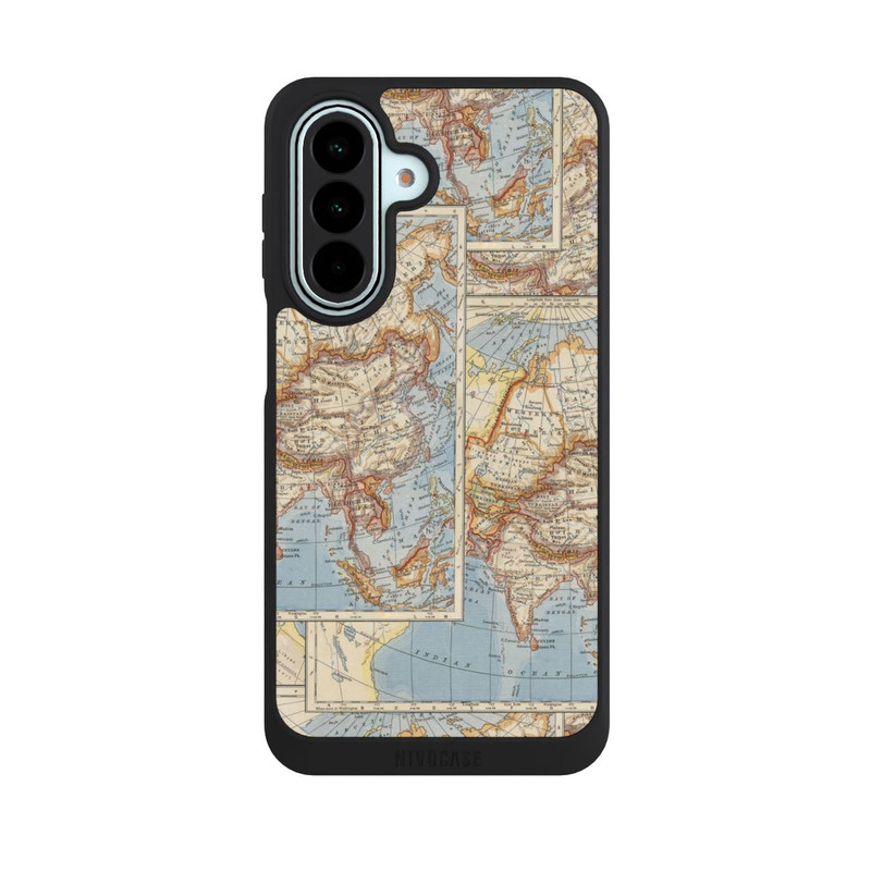 Galaxy A27 5G NIVOpure Carte du monde vintage