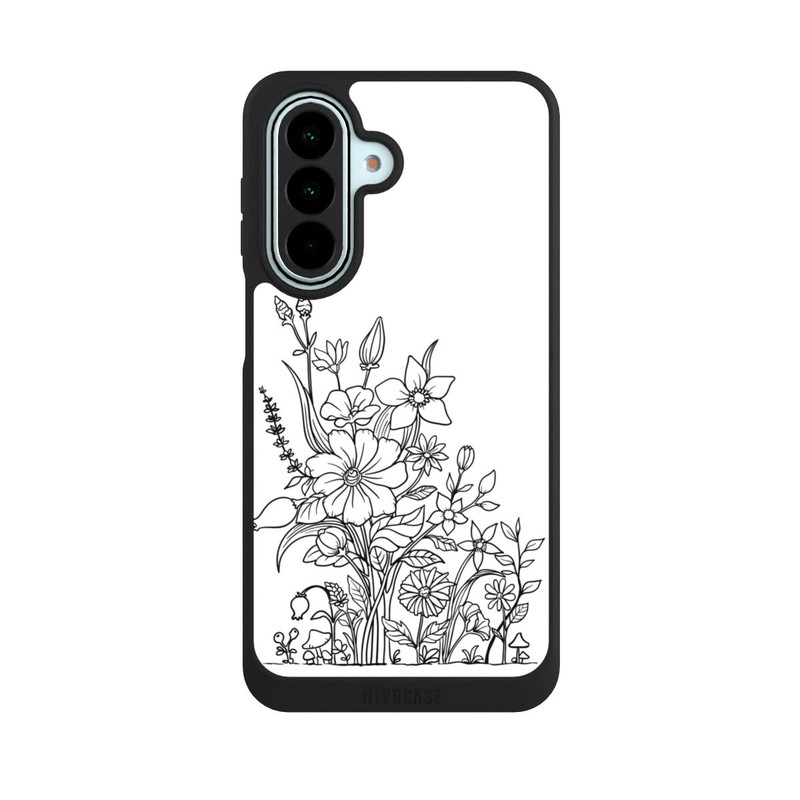 Galaxy A27 5G NIVOpure Fleurs Dessin au trait
