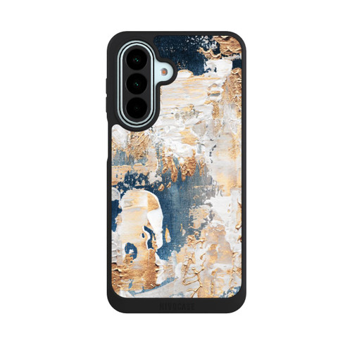 Samsung Galaxy A27 5G NIVOpure Abstraktion Blau und Gold