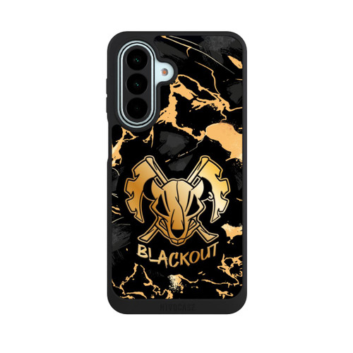 Samsung Galaxy A27 5G NIVOpure Marble Gold Logo