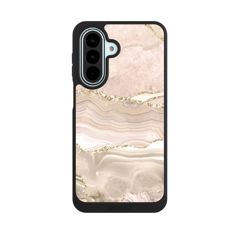Galaxy A27 5G NIVOpure Marmor rosa-goldene Streifen