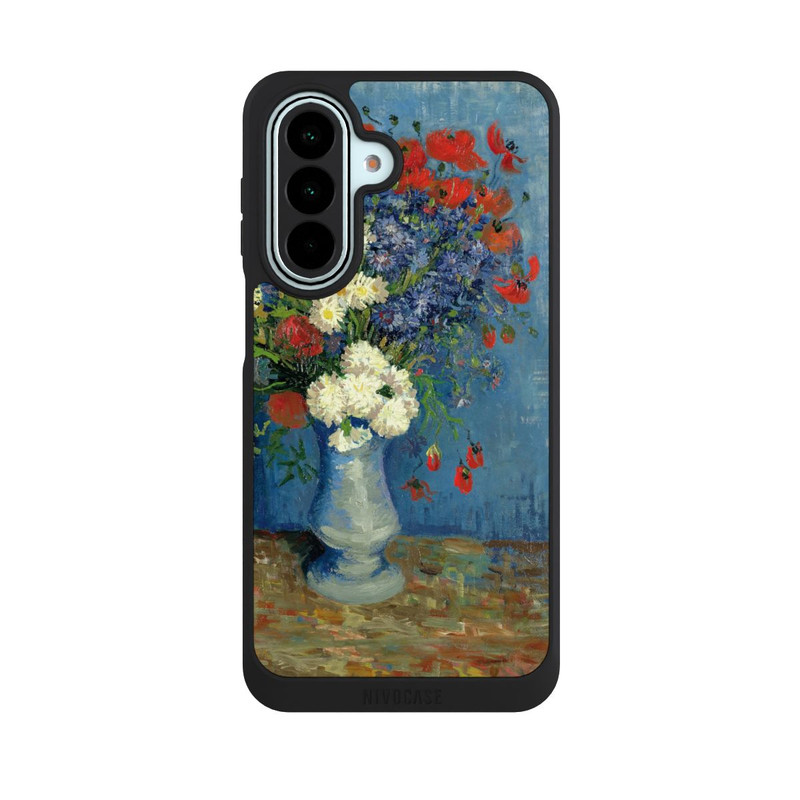Galaxy A27 5G NIVOpure Still Life Vase with Cornflowers and Poppies by Vincent Van Gogh