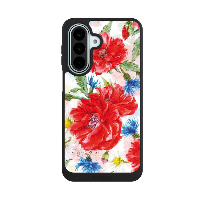Galaxy A27 5G NIVOpure Prairie d'Été, Bleuets et Coquelicots