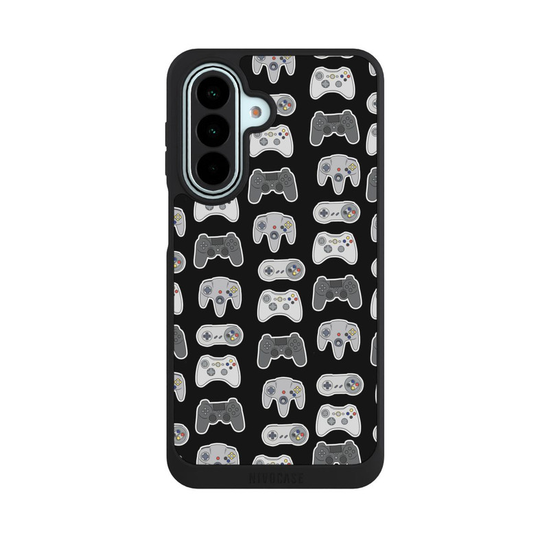Galaxy A27 5G NIVOpure Controller Pattern Black Background