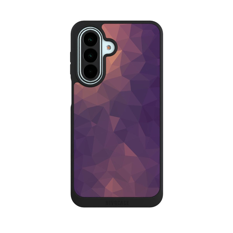 Galaxy A27 5G NIVOpure Polygonal Mosaic Rouge/Violet